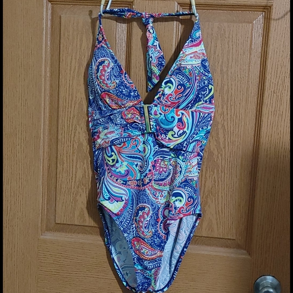 NWT Swim Suit One Piece Liz Claiborne